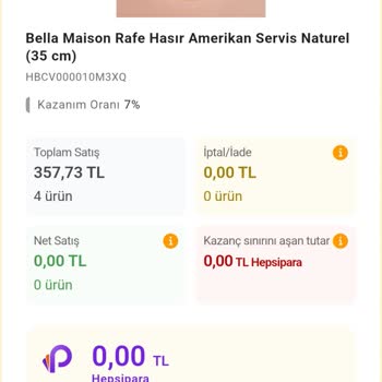 Hepsiburada Link Gelir Kazanç Koşulları