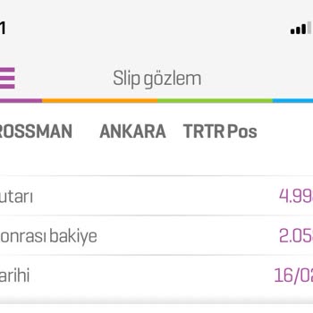 Rossmann Kalıcı Olmayan Ürün Sorunu!