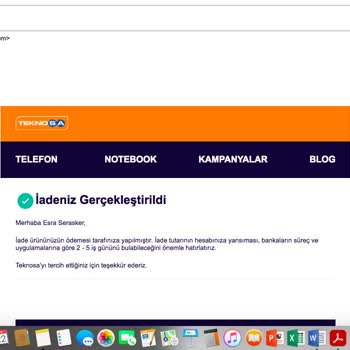Teknosa Para İadesi Yapmıyor