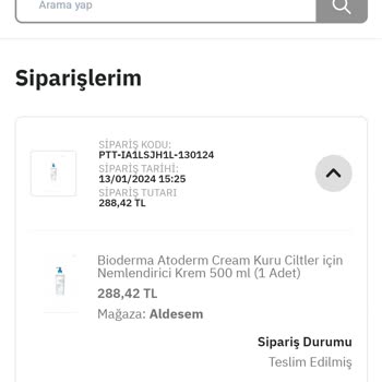 Epttavm Aldesem Bioderma Şikayet