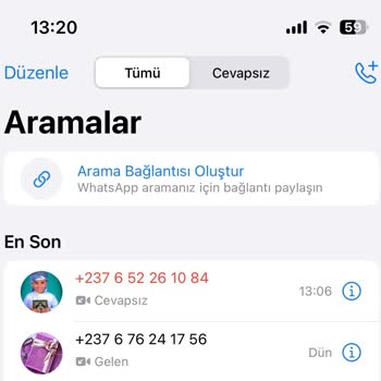 WhatsApp'ta Yurt Dışından Görüntülü Aranma