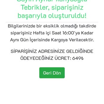 Kulaklik. Shop Yanlış Ürün Gönderildi