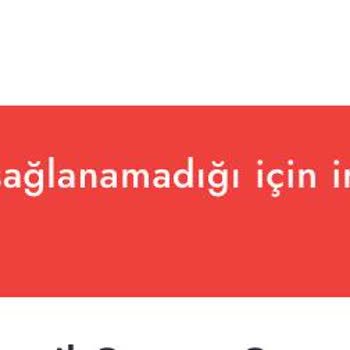Boyner Koşullar Sağlanamadı Uyarısı