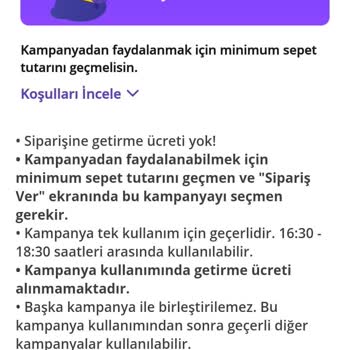 Getir Firması Tüketiciyi Aldatıcı Kampanyası