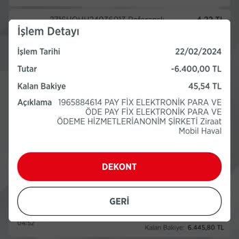 PayFix Bilgim Olmadan Hesabımda Ki Bütün Paralar Çekilmiş