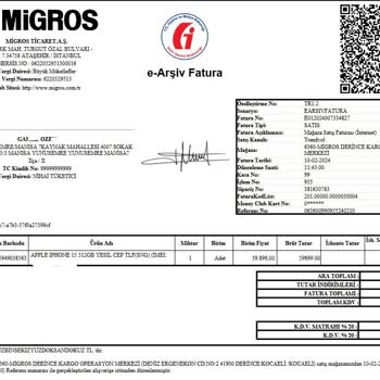 Migros Hatalı Gönderilen Ürünün Değişimini Yapmıyor