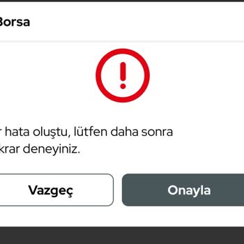 Ziraat Borsa Uygulaması Hataları