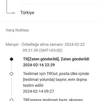17TRACK Ürünüm Hakkın Da Şikayet