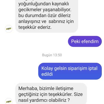 Japp Store Ürün Ulaşmadı XL