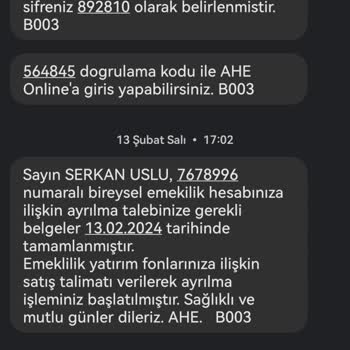 Anadolu Hayat Emeklilik Yardım Yardım Yardım