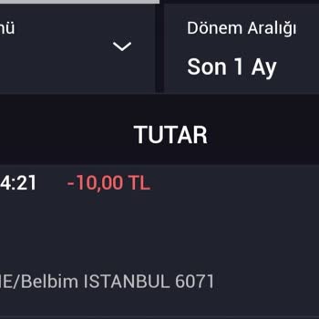 BELBİM (İstanbulkart) Mecidiyeköy Otomat Fiyat Farkı Ve İade Talebi