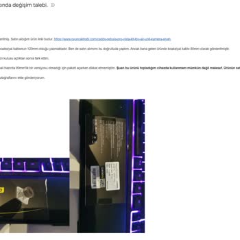 Oyuncakhobi.com Satın Aldığım Ürünü Yanlış Gönderdi