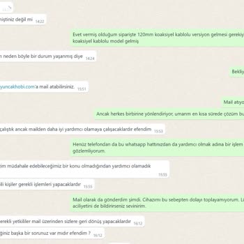 Oyuncakhobi.com Satın Aldığım Ürünü Yanlış Gönderdi