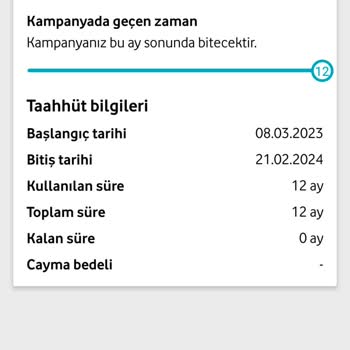 Vodafone Onaysız Taahhüt Yenileme Şikayet