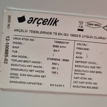 Arçelik Buzdolabı Buz Tutma Sorunu