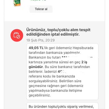 Loreal Ürünün Parasını Alıp İptali Yapıyor Yatan Parayla Ne Yapıyor?