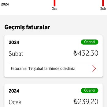 Vodafone Faturasız Hatta Geçişimi Yapmıyor?
