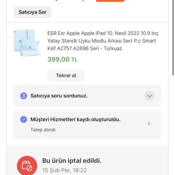 Hepsiburada Ücret İadesi Mağduriyet