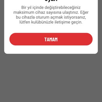 MACFit (İstanbul Avrupa) Uygulamaya Giriş Yapamıyorum
