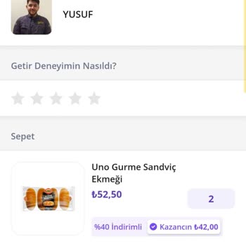 UNO Gurme Sandviç Şikayet