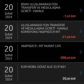 Yapı Kredi Bankası Havalede Para Kaybolması