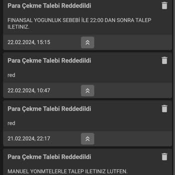 Rexusbet Müşteri Hizmetlerinde Yaşanan Kazanç Çekim Sorunları!