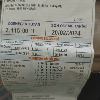 İSKİ Atık Su Bedeli
