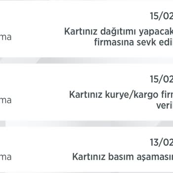 Ziraat Bankası Kuryenet Firması Dağıtım Aşaması