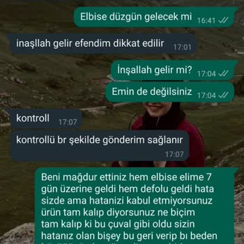 Tuba Mutioğlu Ferace Elbise Siparişi