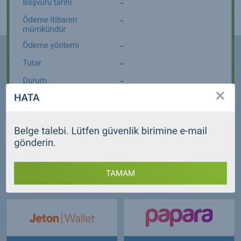1xbet Belge Talebi Adı Altında Parayı Vermemesi