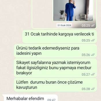 Meysadesign Ürün Değişimi Sorunu Ve İletişimsizlik