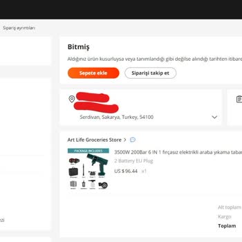 Aliexpress Tarafından Sipariş Ettiğim Ürünlerimi Sunyou Teslim Etmedi