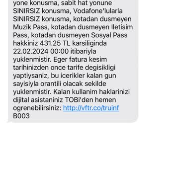 Vodafone Haber Vermeden 3 Kat Fiyat Artışı!