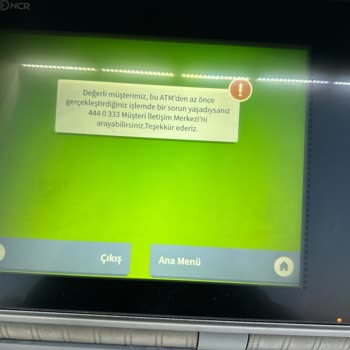 Garanti BBVA ATM'de Sıkışan Para