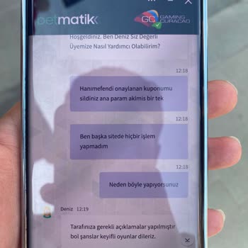 Betmatik Tutan Kuponuma El Koydu Ve Paramı Yatırmadı