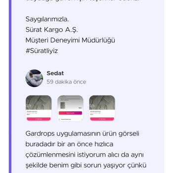 Gardrops Uygulaması Ait Sorun