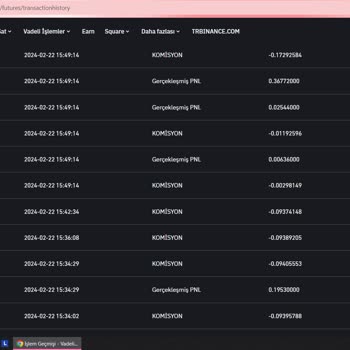Binance Fazladan Komisyon Alma Saçmalığı