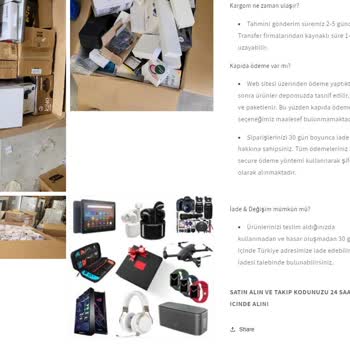 Hediye Çarşısı (magazahediyecarsisi.com) Kargom Gönderilmedi Ve İletişim Eksikliği Mevcut