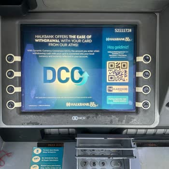 Ziraat Bankası ATM'DE Kalan Para