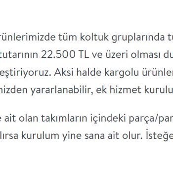 Vivense Mobilya Kurulum Yapmıyor