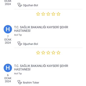 Kayseri Şehir Hastanesi Acil Doktorunun Bilgisizliği
