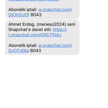 Snapchat Mesaj Göndermesi Sorun