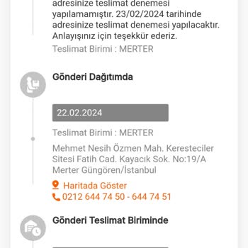 MNG Kargo 650256885692 Takip Numaralı Kargom