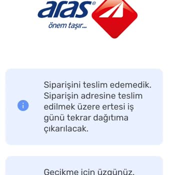 Aras Kargo Kahramankazan Şubesi Sorun Yaşattı!