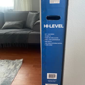 Hi-Level A101'den Alınan Televizyonun Hüsranı