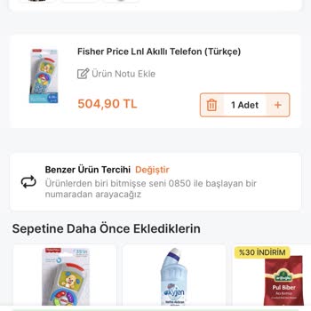 Migros Sanal Market Bebe Money Sorunu