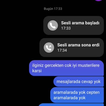 Güngördü Design Geri Dönüş Yapmıyor Ve Mesajlara Cevap Verilmiyor