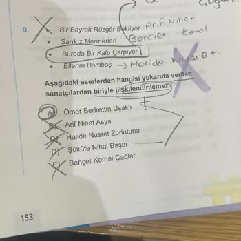 AYT Edebiyat Üçdörtbeş Yayıncılık Soruda Hata