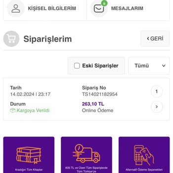 Kitap Sepeti Ve Kargoist