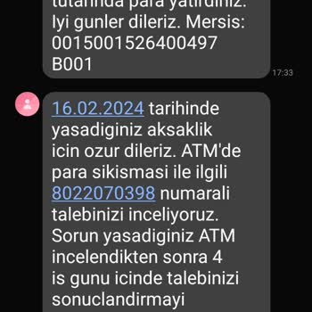 Akbank ATM'sine Param Sıkıştı